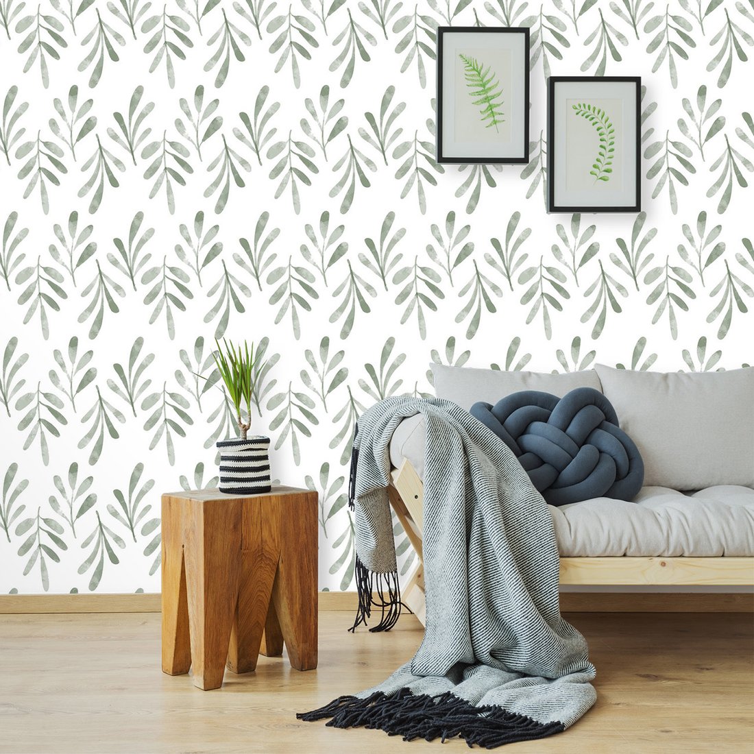 Tapeta - liście, gałązki, natura