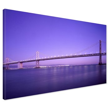 Obraz na płótnie - most, woda, miasto