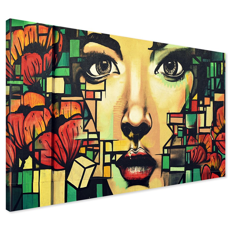 Obraz na płótnie - portret, grafika, sztuka