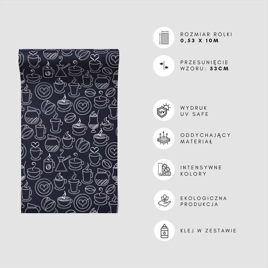 Tapeta - kawa, filiżanka, ziarno