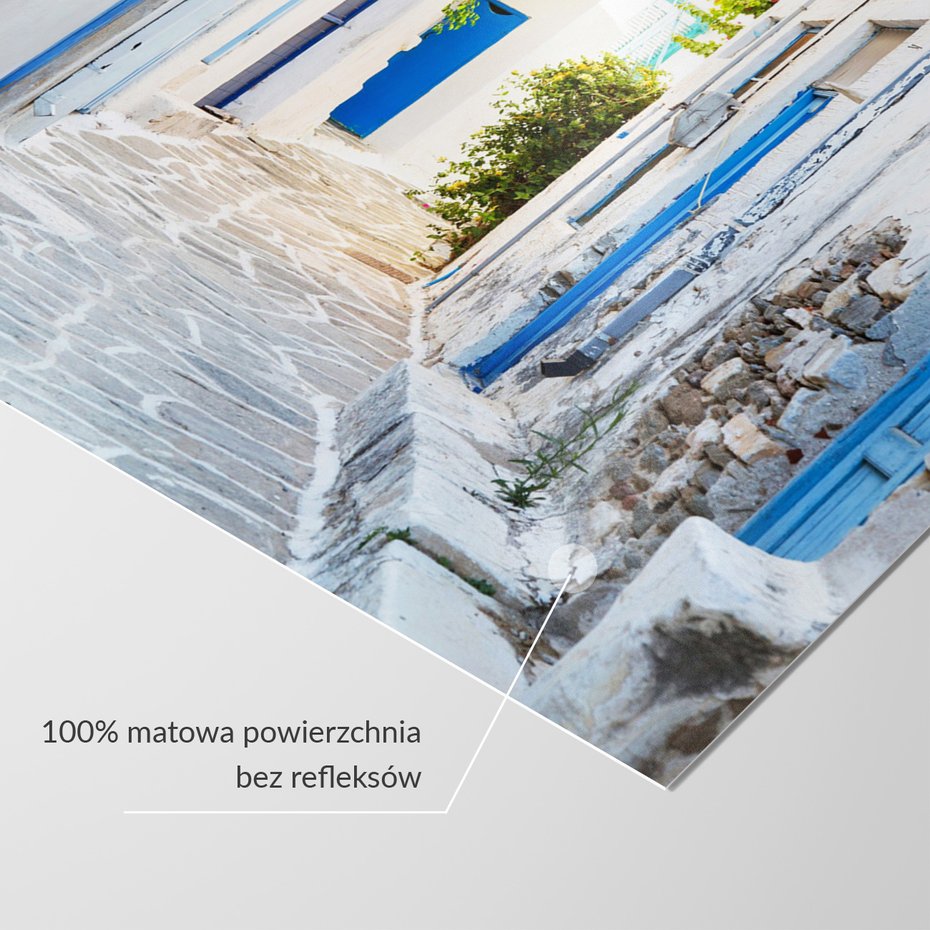 Fototapeta - uliczka, miasto, Grecja