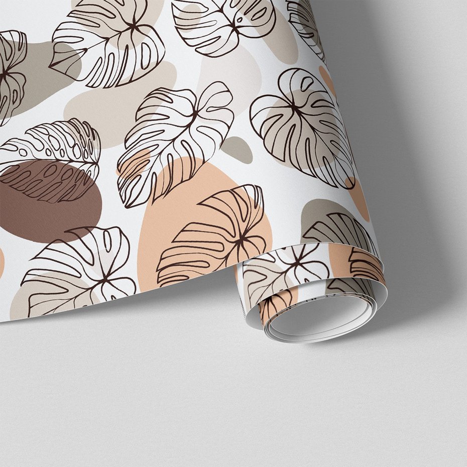 Tapeta - liście, kształty, natura