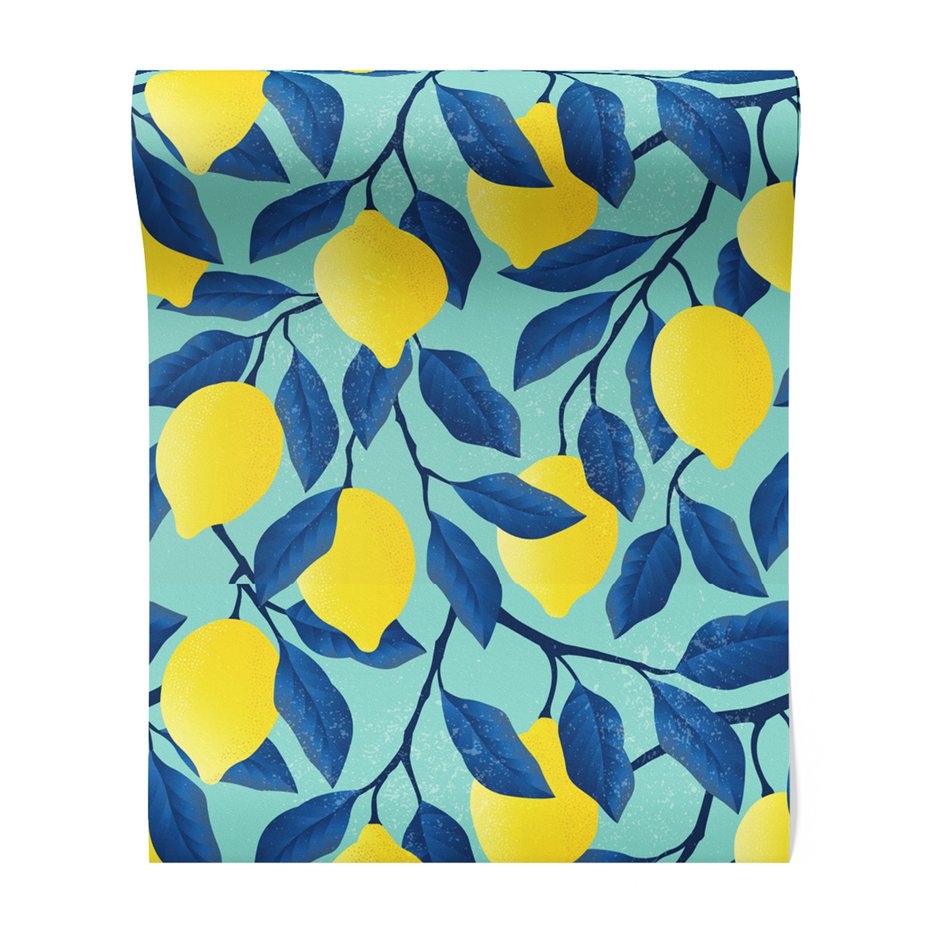 Tapeta - owoce, liście, gałęzie