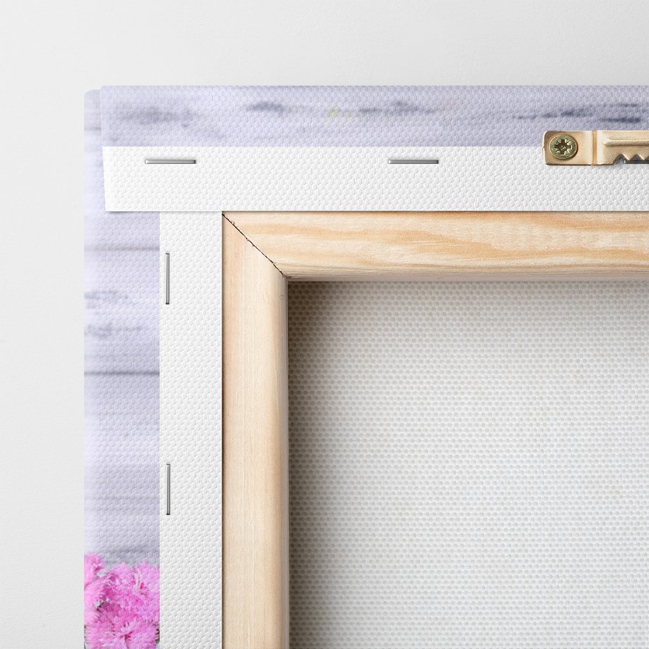 Obraz na płótnie - kwiaty, wazon, kompozycja