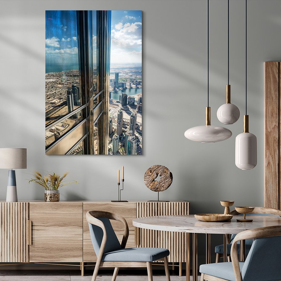 Obraz na płótnie - miasto, budynki, panorama
