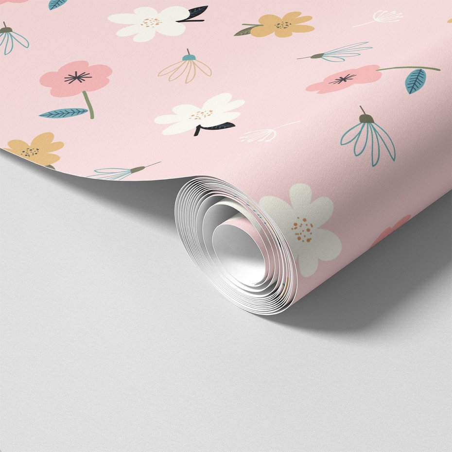 Tapeta - kwiaty, tło, liście