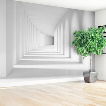 Fototapeta - wnętrze, biały, minimalizm