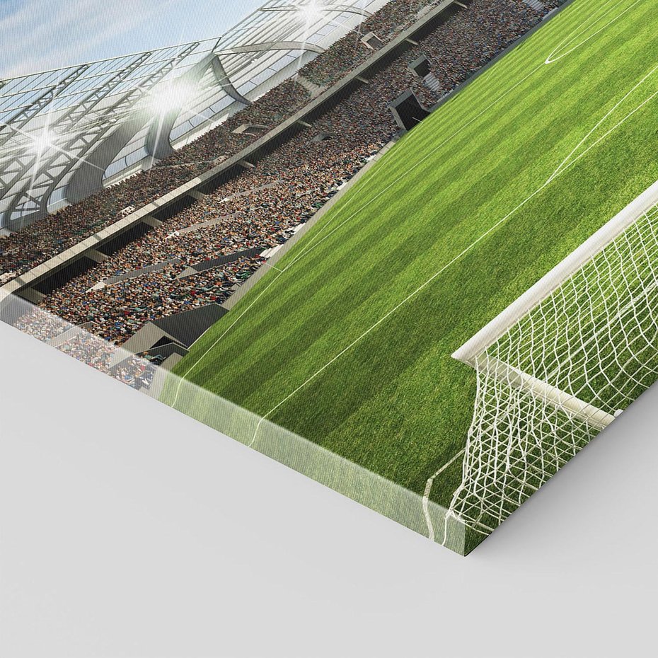 Obraz na płótnie - stadion, piłka nożna, sport