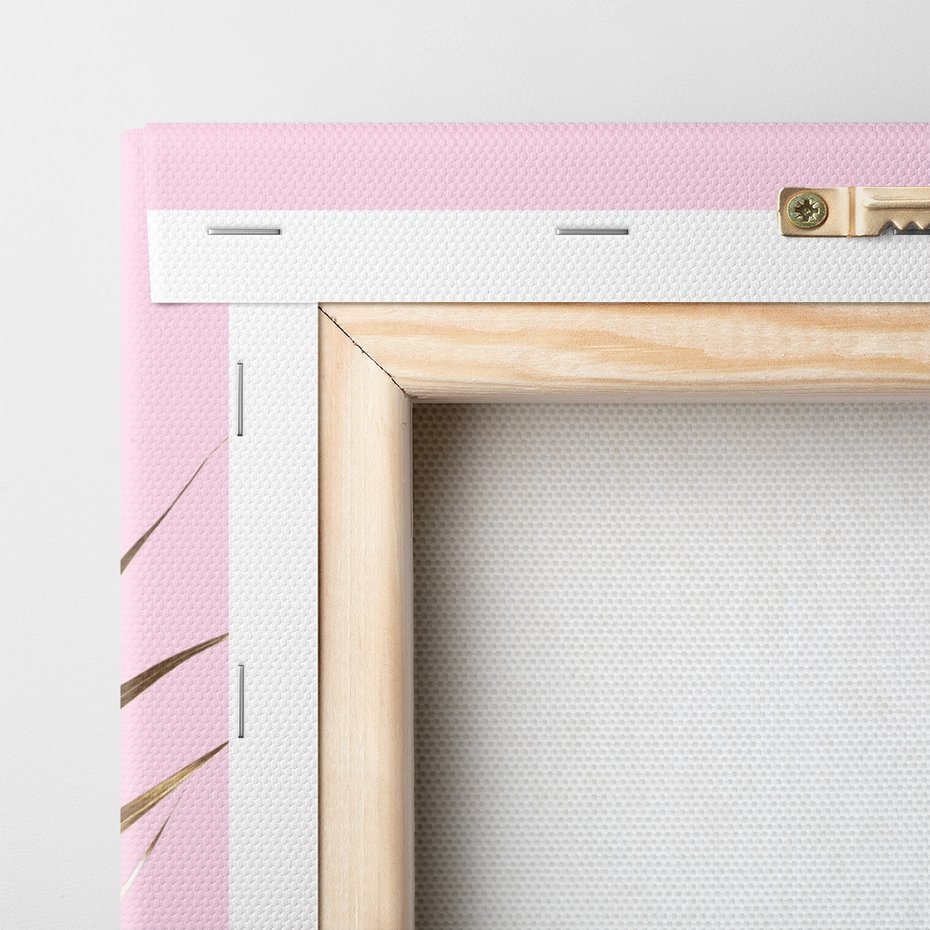 Obraz na płótnie - liść, złoty, roślina