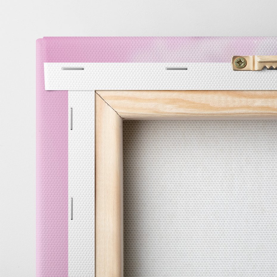 Obraz na płótnie - kwiaty, orchidee, różowy