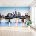 Fototapeta - Frankfurt, most, miasto