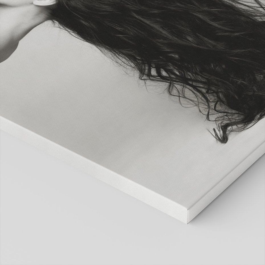 Obraz na płótnie - kobieta, włosy, naga