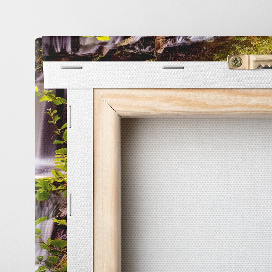 Obraz na płótnie - wodospad, natura, woda