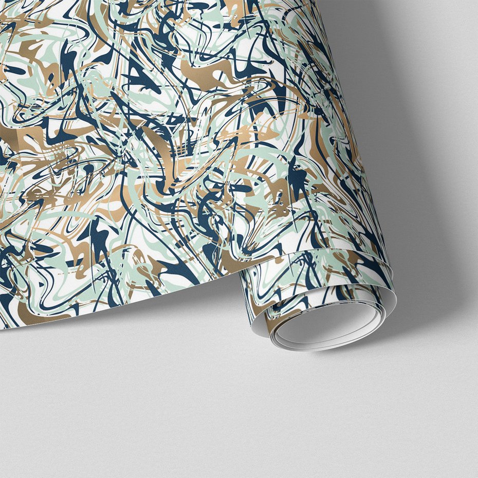 Tapeta - abstrakcja, linie, płynność