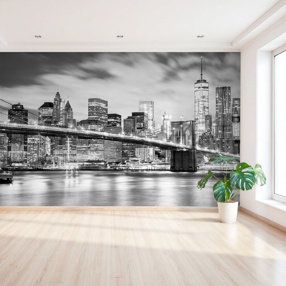 Fototapeta - miasto, most, budynki