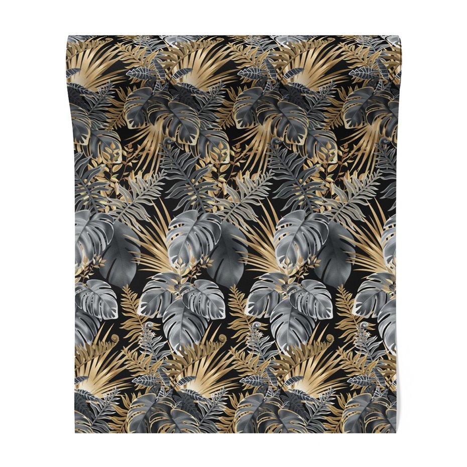 Tapeta - liście, tropiki, ornament