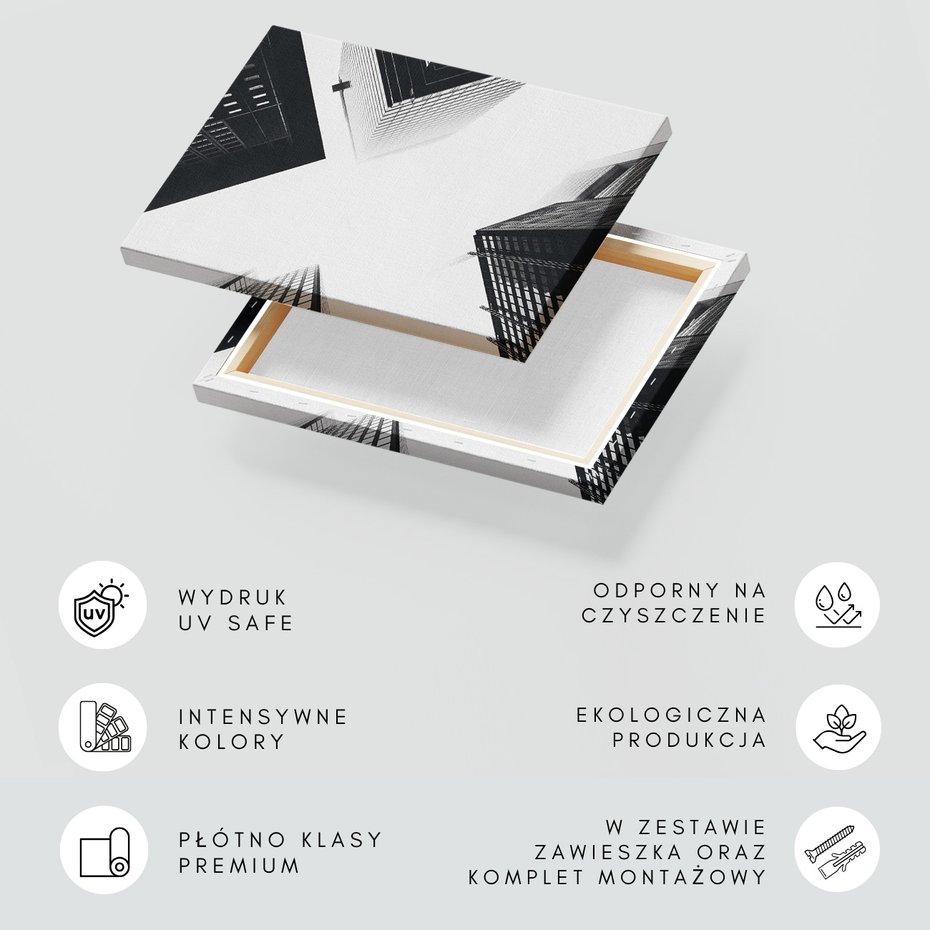 Obraz na płótnie - architektura, budynki, miasto