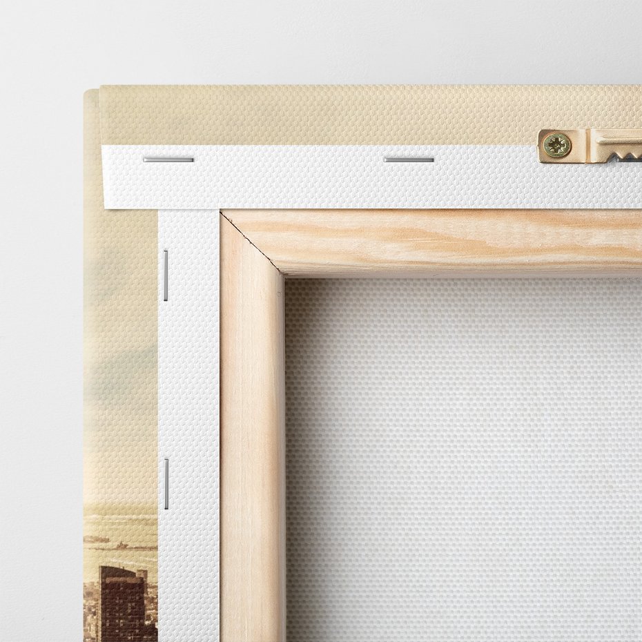 Obraz na płótnie - miasto, budynki, panorama