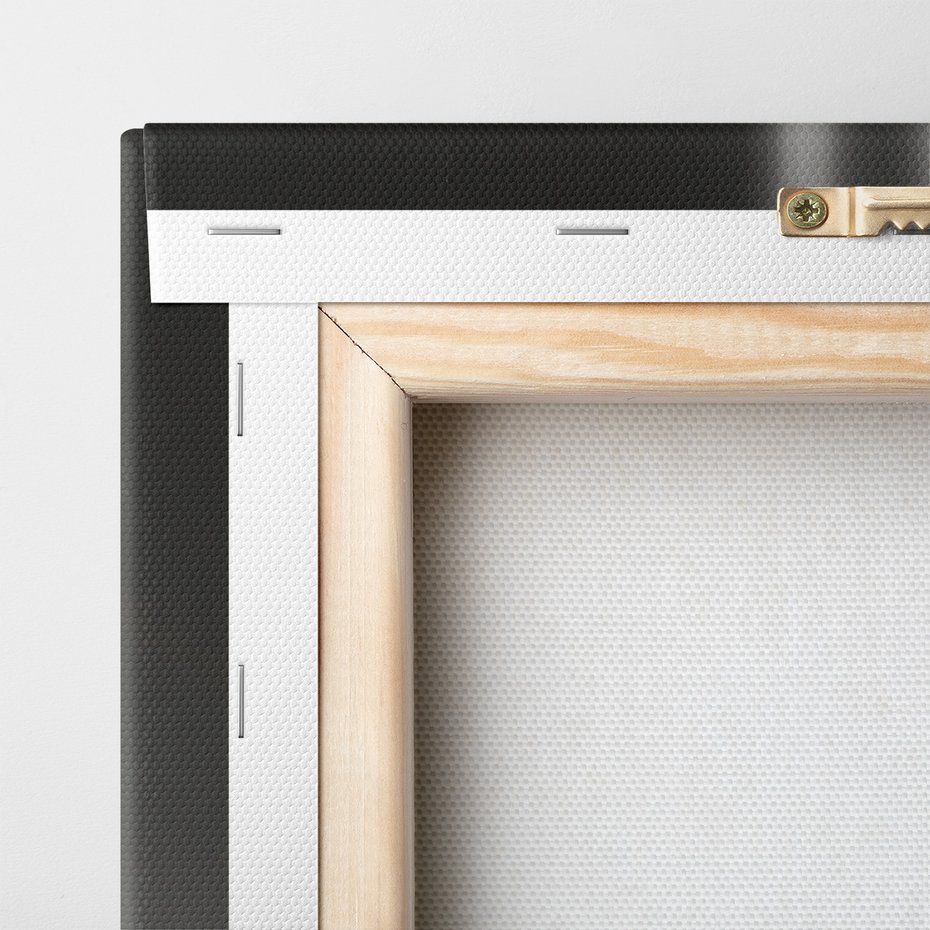 Obraz na płótnie - miasto, most, noc