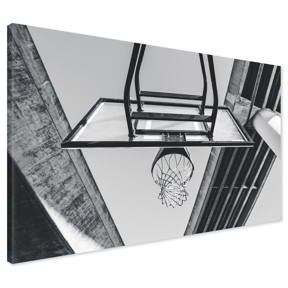 Obraz na płótnie - koszykówka, sport, geometria