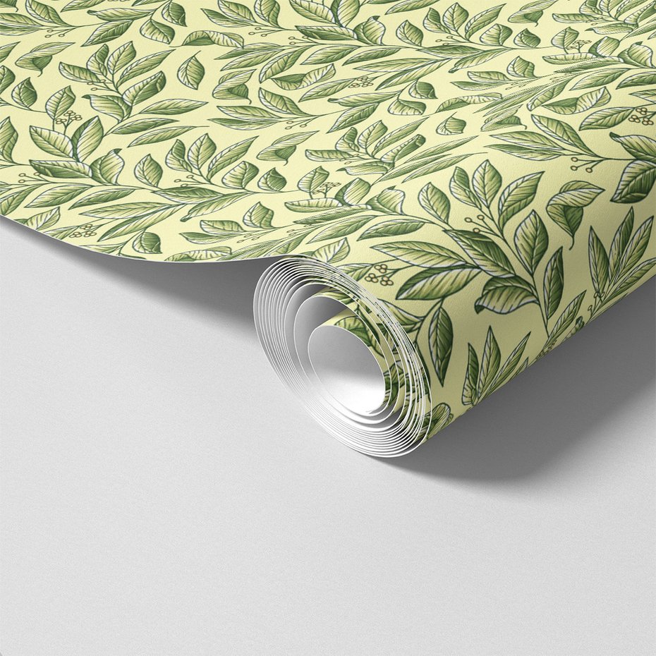 Tapeta - liście, gałązki, natura