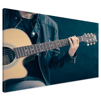 Obraz na płótnie - gitara, muzyka, skóra