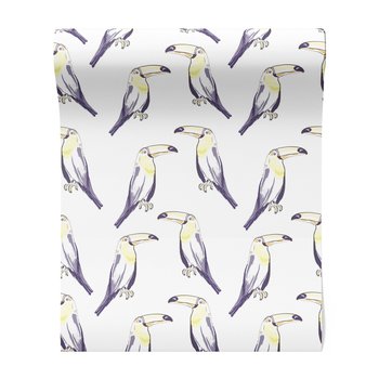 Tapeta - tukan, ptak, ilustracja