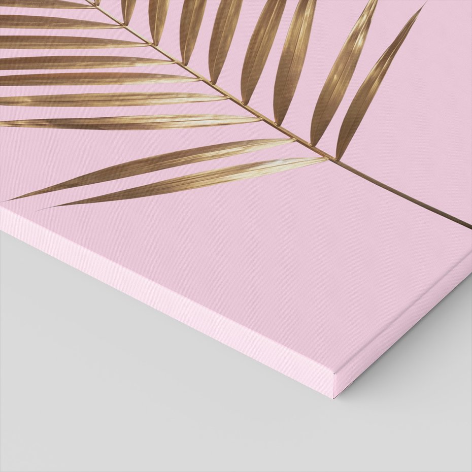 Obraz na płótnie - liść, złoty, roślina