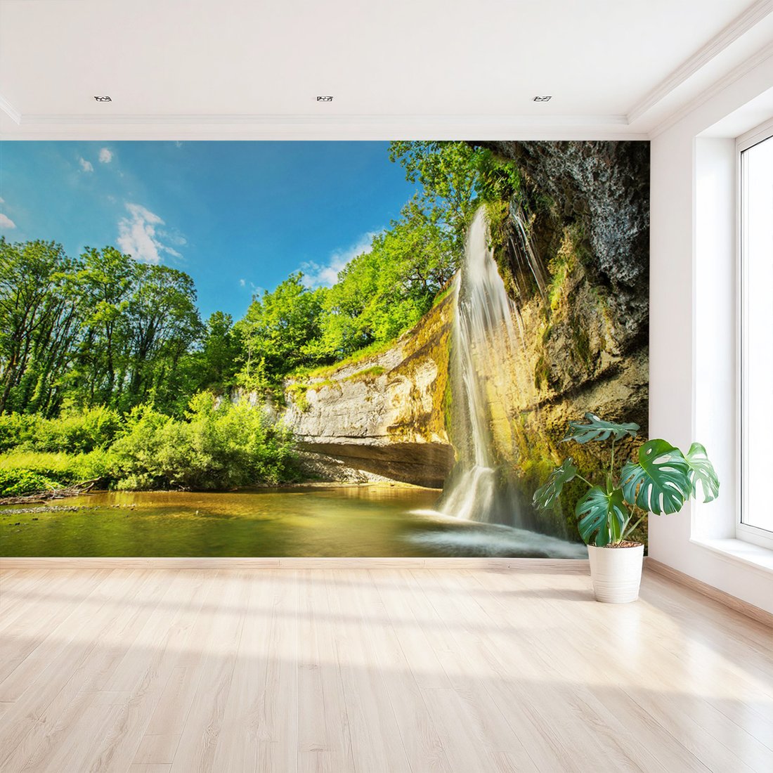 Fototapeta - wodospad, krajobraz, natura