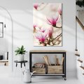 Obraz na płótnie - magnolia, kwiaty, wiosna
