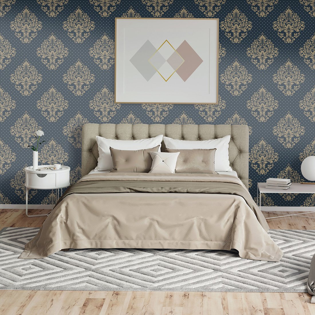 Tapeta - ornament, elegancja, klasyka