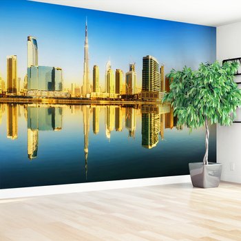 Fototapeta - dubai, miasto, panorama