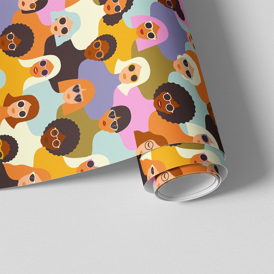 Tapeta - kobiety, okulary, portret