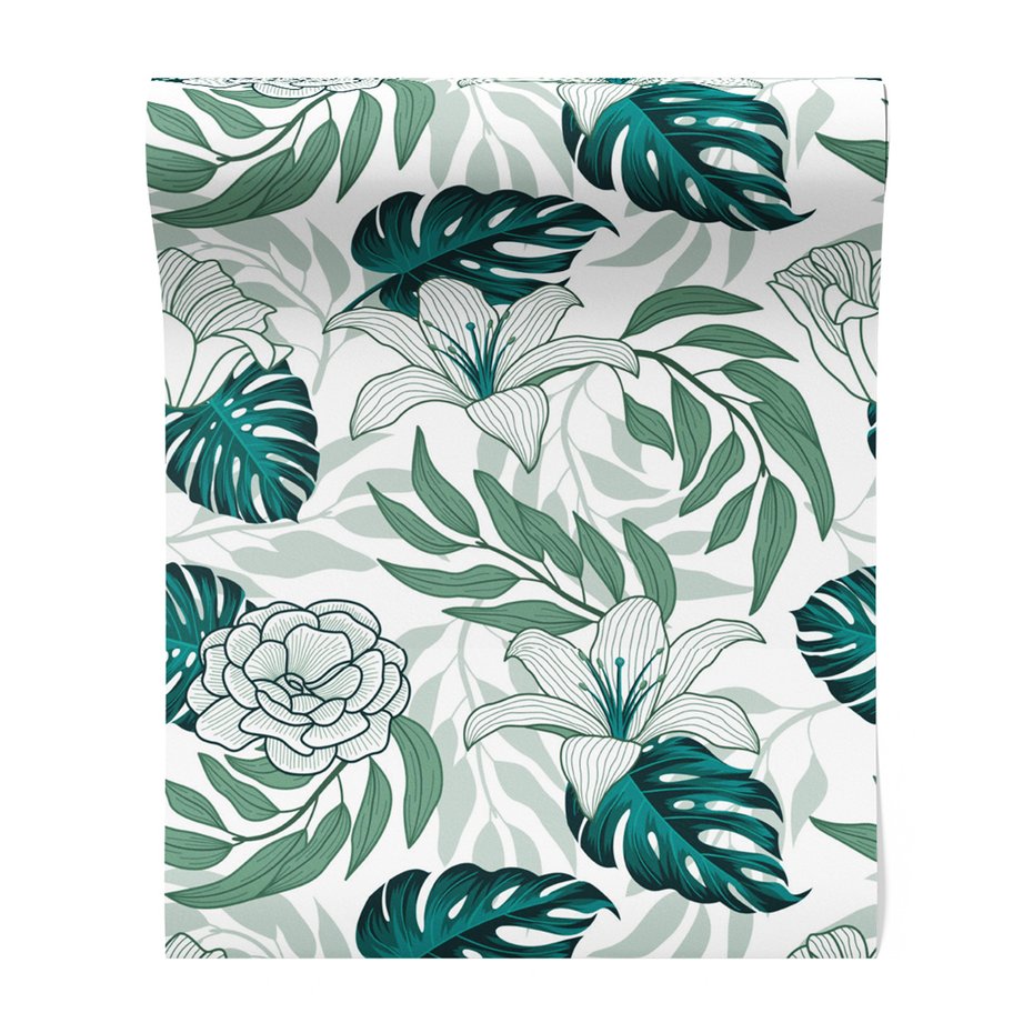 Tapeta - kwiaty, liście, natura