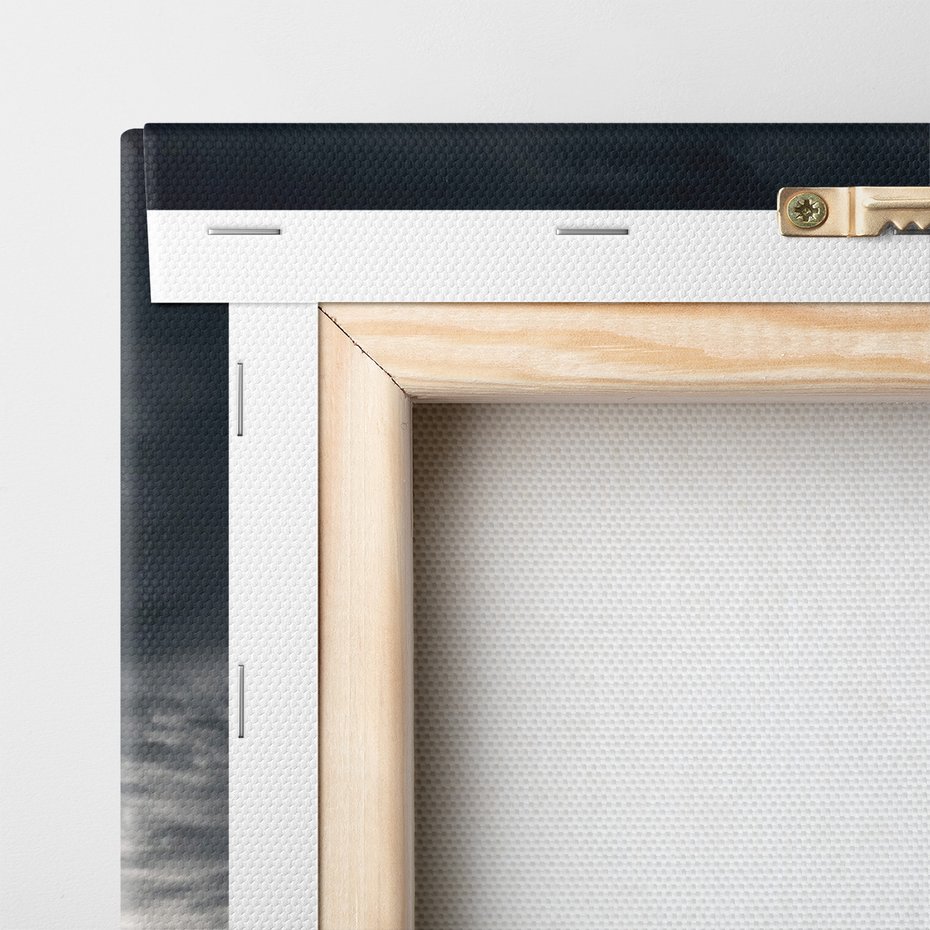 Obraz na płótnie - miasto, noc, budynki