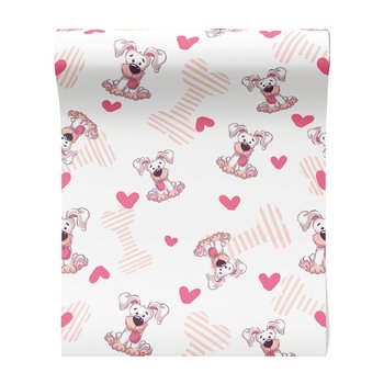 Tapeta - dziecięca, pies, kość, serce