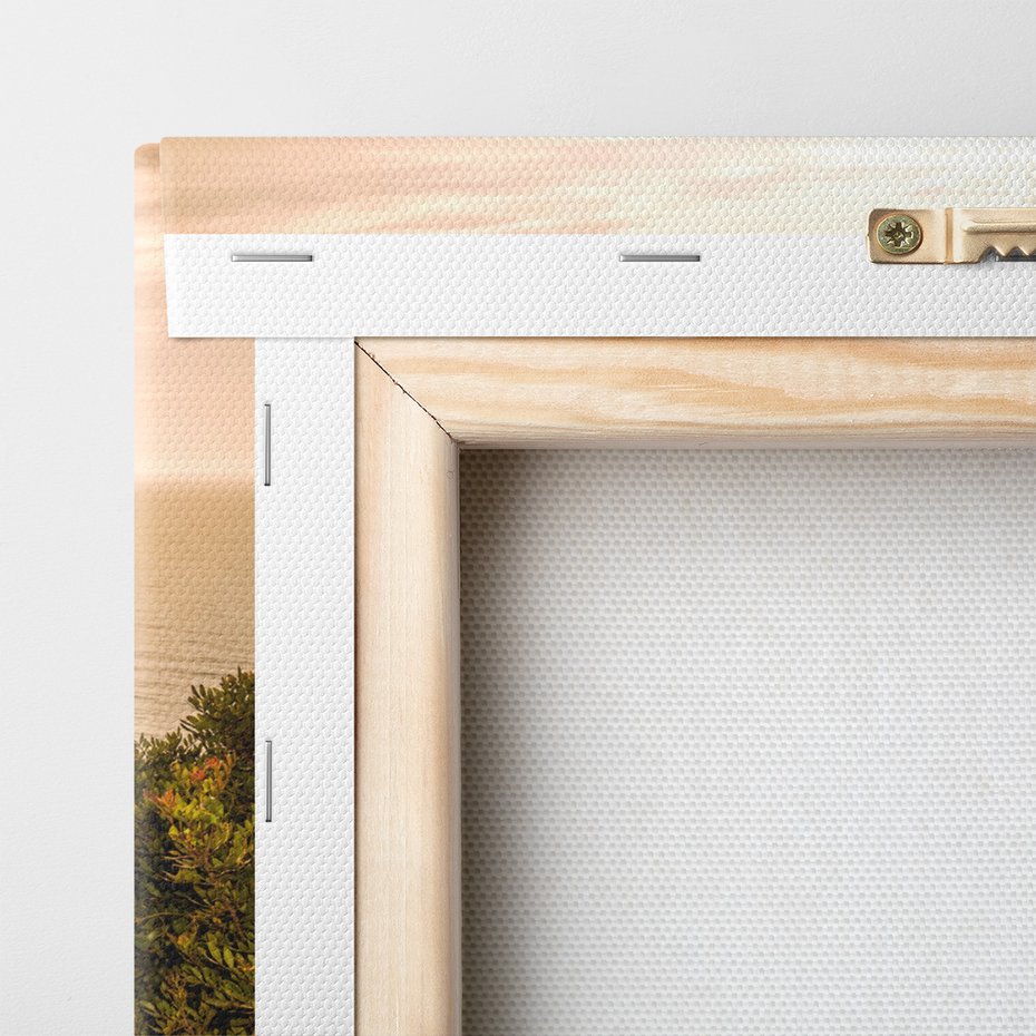 Obraz na płótnie - motocykl, morze, krajobraz