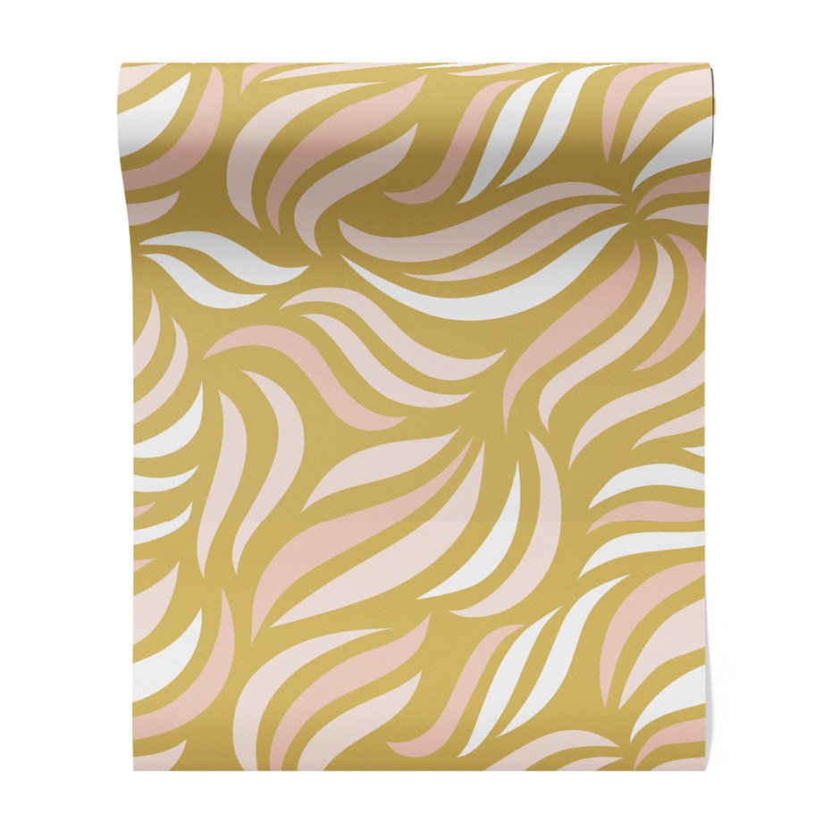 Tapeta - liście, abstrakcja, tło