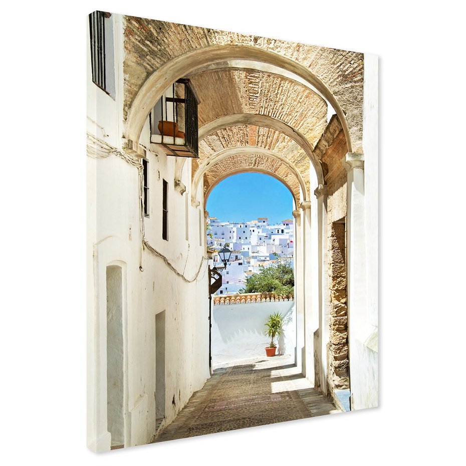 Obraz na płótnie - uliczka, miasto, architektura