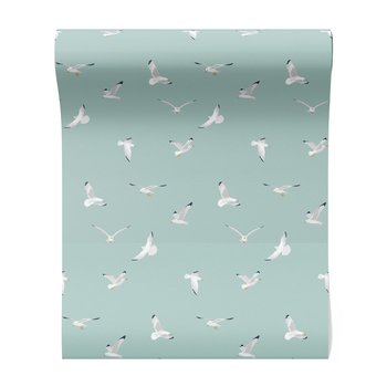 Tapeta - mewy, ptaki, morze