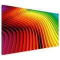Obraz na płótnie - kolorowe, abstrakcja, tęcza