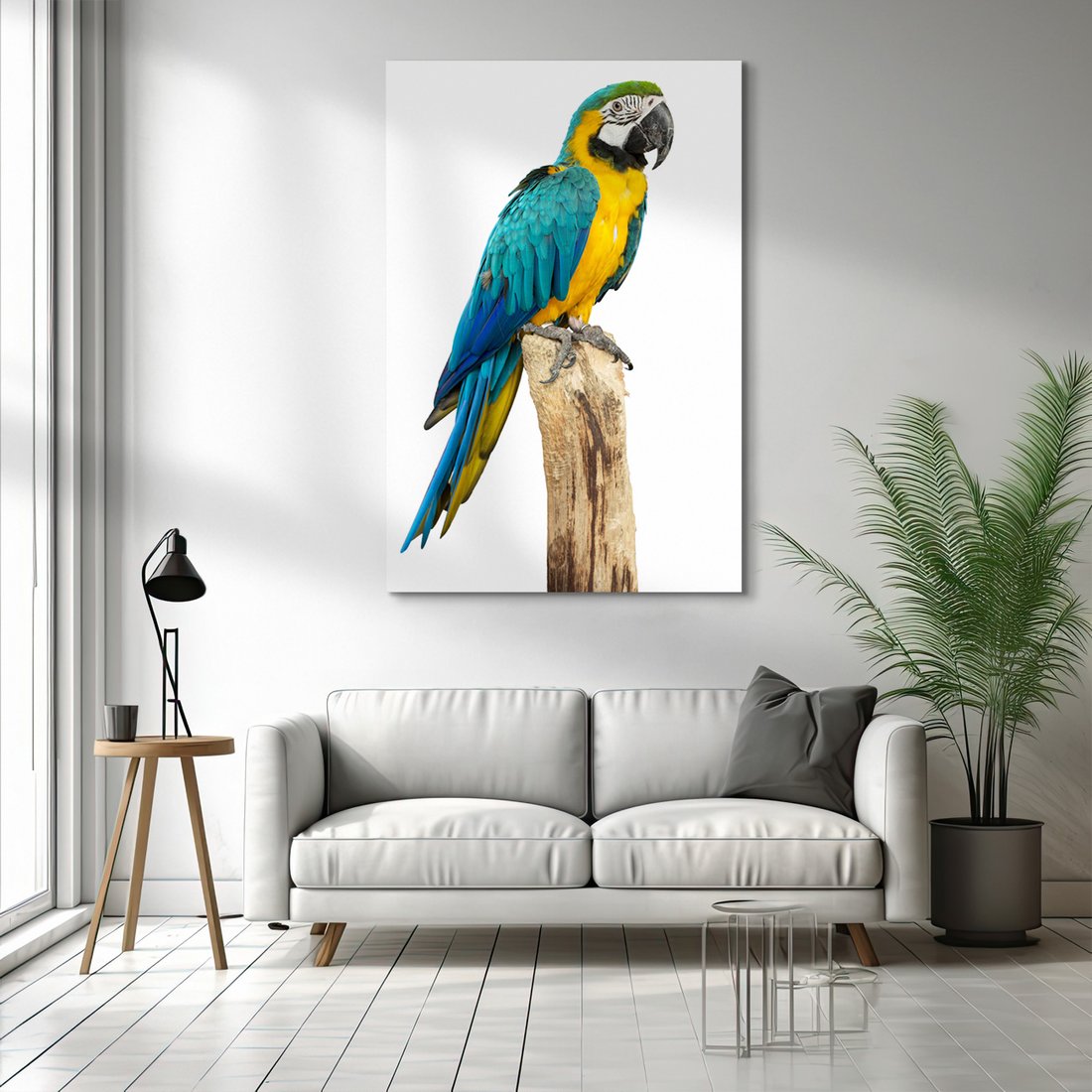 Obraz na płótnie - papuga, ara, egzotyczne