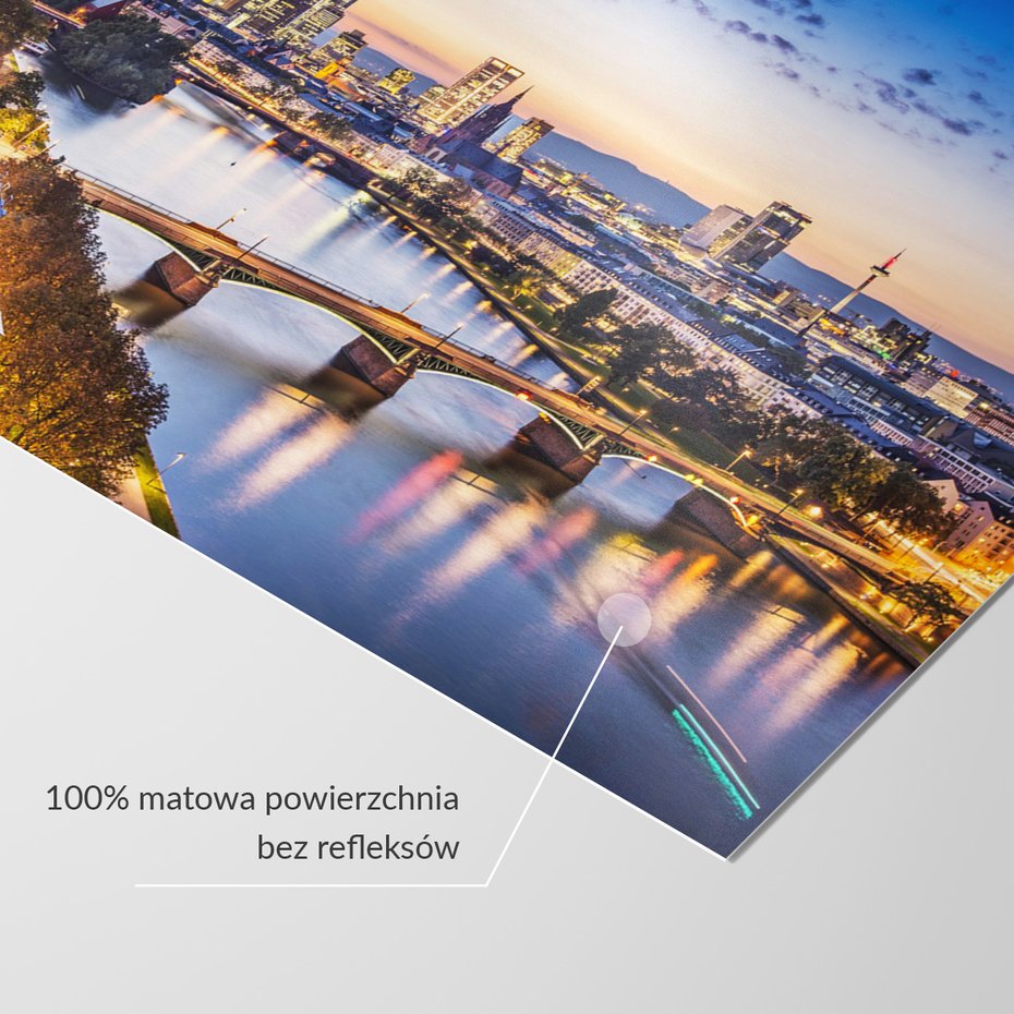 Fototapeta - miasto, most, rzeka