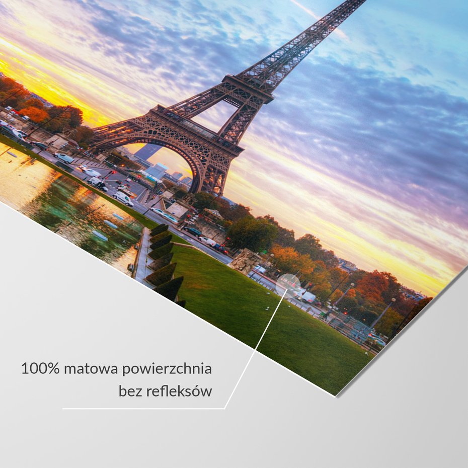 Fototapeta - Paryż, Wieża Eiffla, miasto