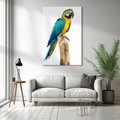 Obraz na płótnie - papuga, ara, egzotyczne