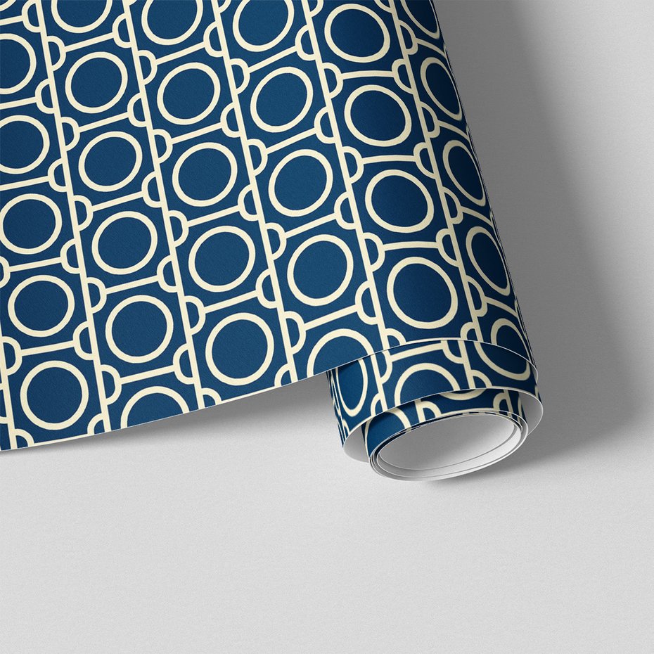 Tapeta - okręgi, linie, tło