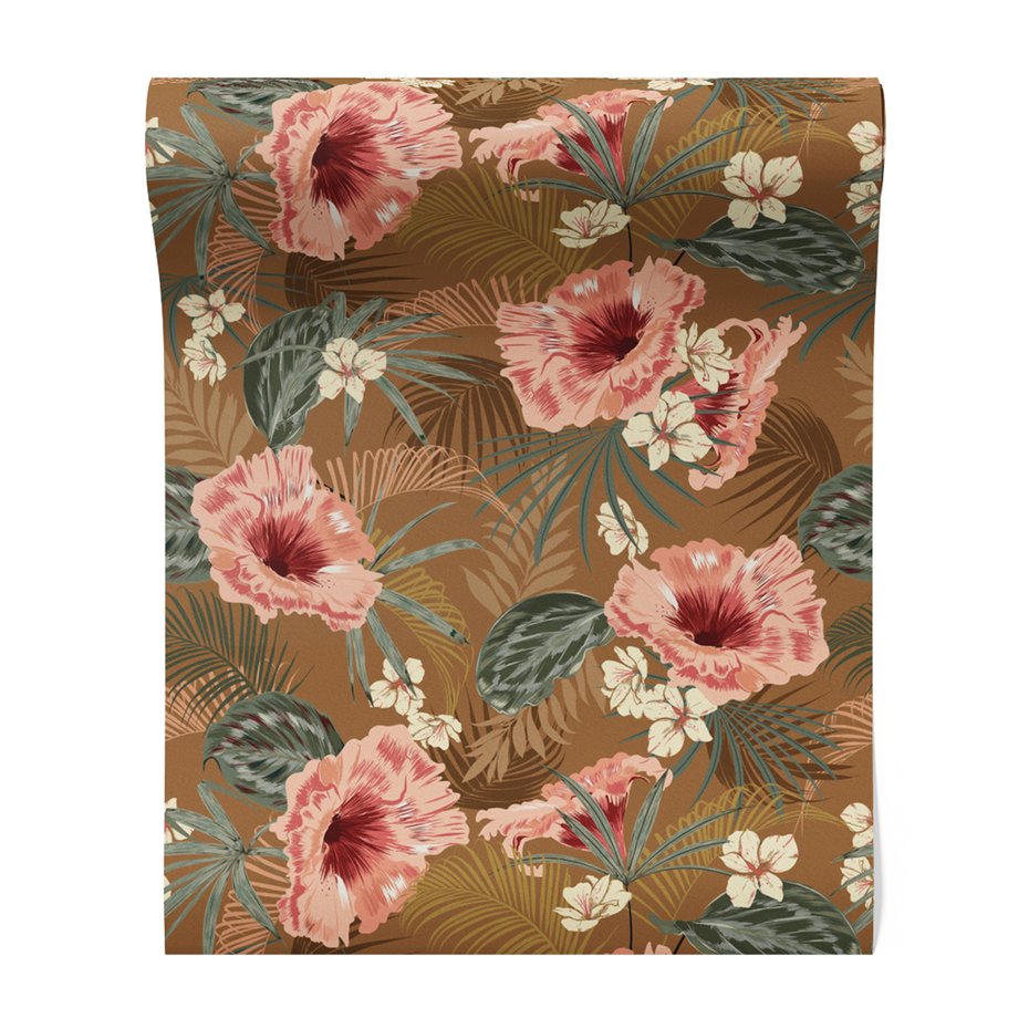 Tapeta - kwiaty, liście, natura