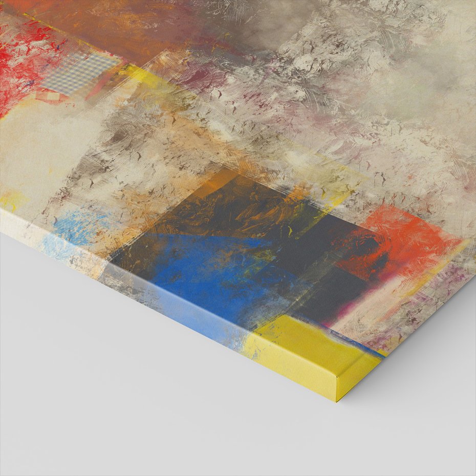 Obraz na płótnie - abstrakcja, sztuka, kolory