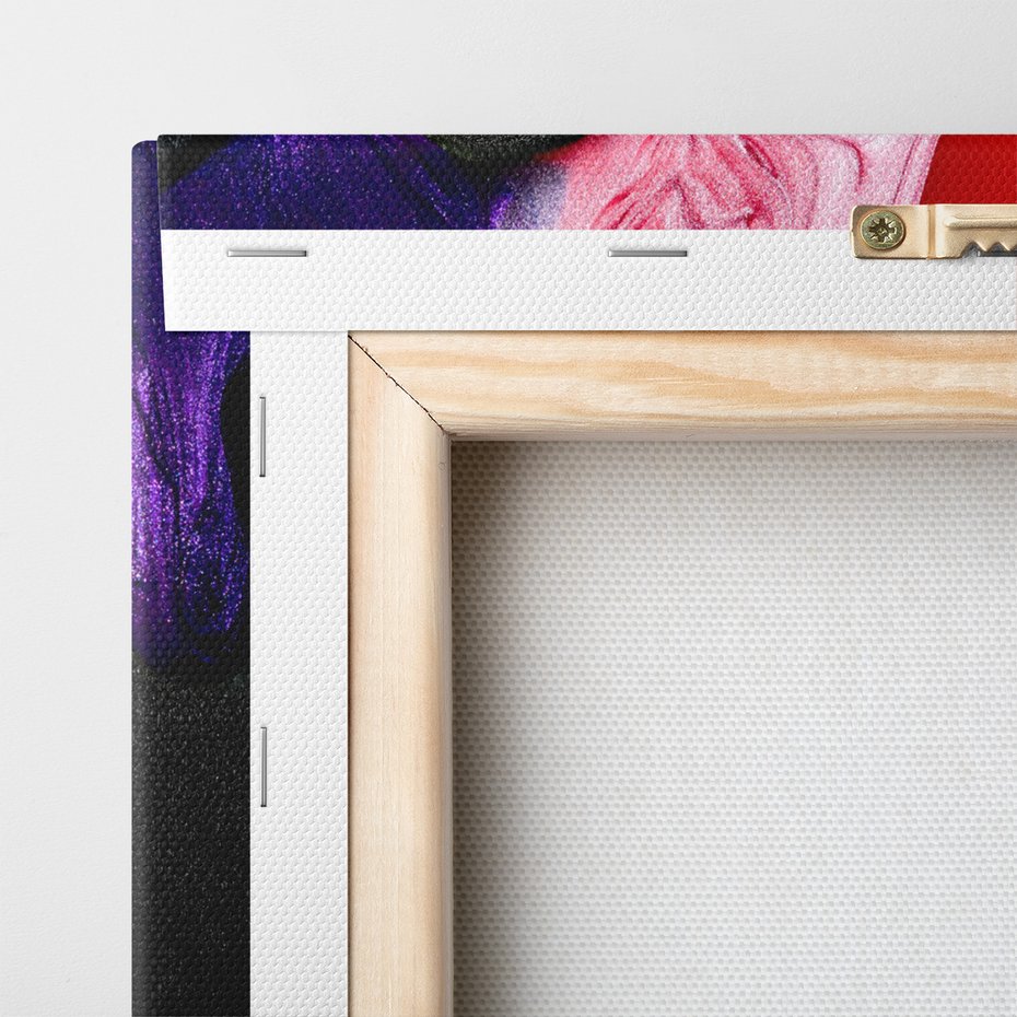 Obraz na płótnie - lakier do paznokci, abstrakcja, kolory