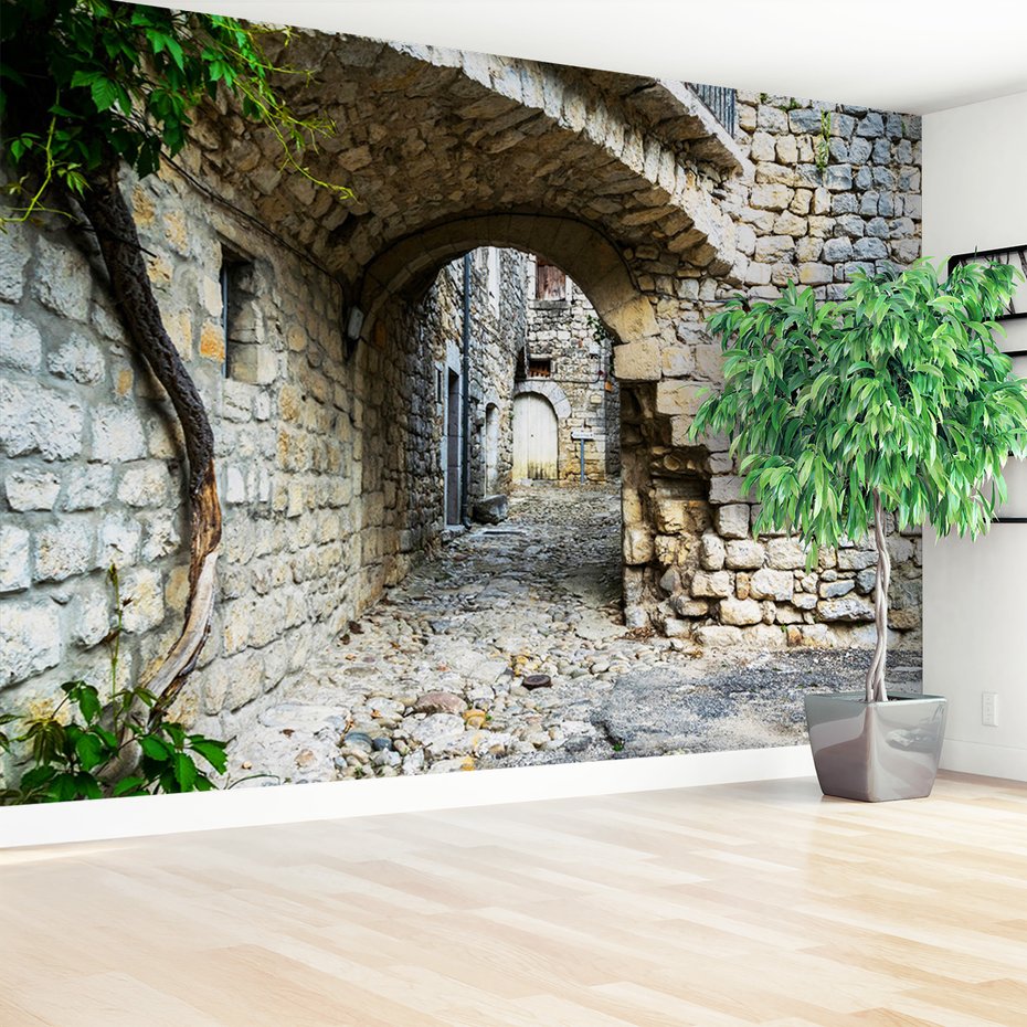 Fototapeta - uliczka, kamień, architektura